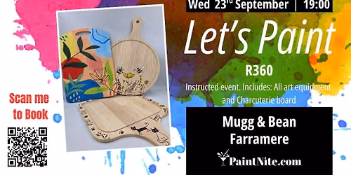 Paint Nite at Mugg & Bean, Farramere, Benoni