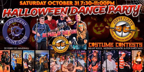 The Crescent Yacht Club Invites You to their Awesome Halloween Bash with Joppa Flatts!