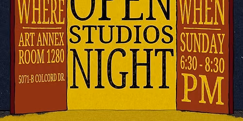 Fine Art Open Studios Night