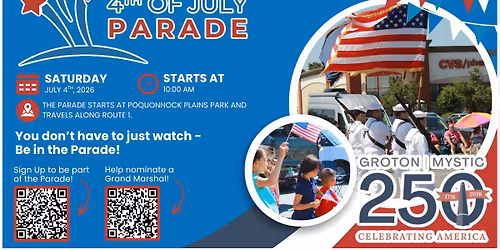 America\u2019s 250th Celebration - Groton's 2026 4th of July Parade