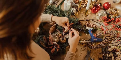 \ud83c\udf3f\u2728 FESTIVE WREATH MAKING \u2728\ud83e\udd42