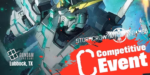Gundam TCG Tournament (Lubbock)