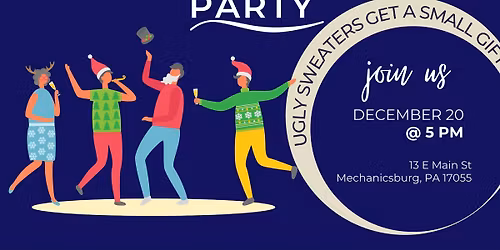Sip and Shop Ugly Sweater Party