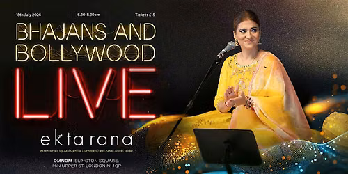 Bhajans and Bollywood Live by Ekta Rana