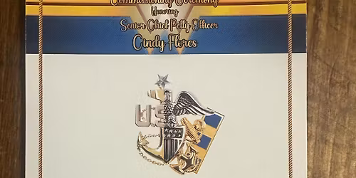 MACS Cindy Flores Commissioning ceremony