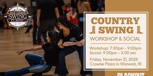 Country Swing Workshop & Dance Mixer at Northeast Swing Classic