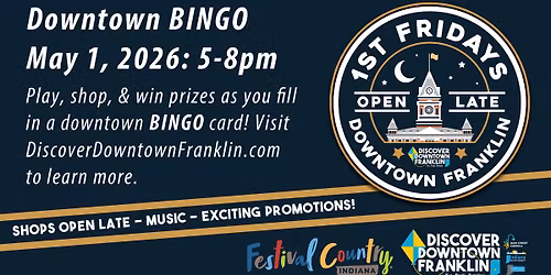 First Friday Downtown BINGO!