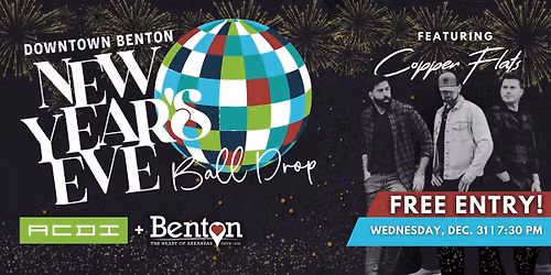 Downtown Benton New Year's Eve Ball Drop