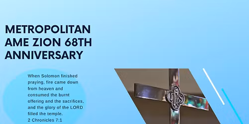Metropolitan 68th Church Anniversary