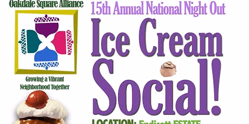 Oakdale Square Alliance - Community Ice Cream Social