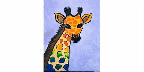 Colorful Giraffe  Wed. July 8th  10:00 am $35
