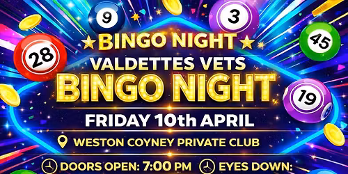 Charity fundraising bingo 