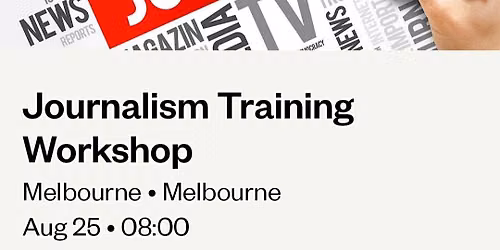 journalist training workshop