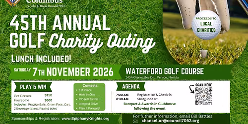 45th Annual Golf Charity Outing