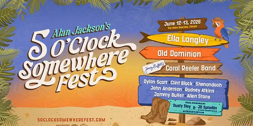Alan Jackson's 5 O'Clock Somewhere Fest