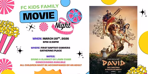 Movie Night- First Conyers Kids & Family