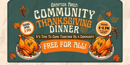 Grafton Area Thanksgiving Dinner