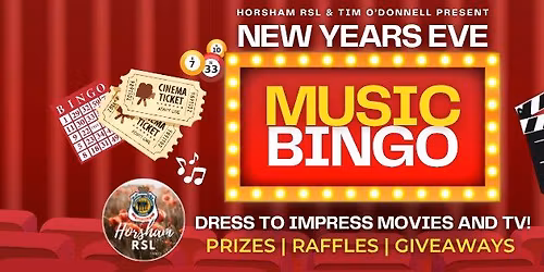 NYE Music Bingo - with Tim O'Donnell