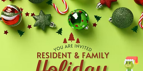 Resident & Family Holiday Party