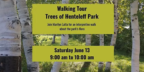 Trees of Henteleff Park