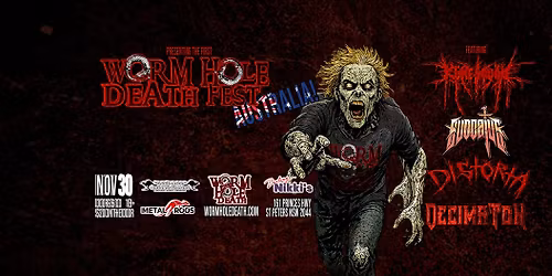WormHoleDeath Fest \u2013 Australia 