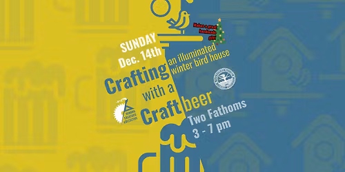 Crafting with a Craft - Illuminated Winter Birdhouse