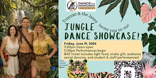 Fri. June 19, 2026 Jungle-themed Summer Dance Showcase!