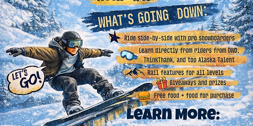 Larson Rides Rail Jam