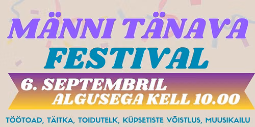 M\u00e4nni t\u00e4nava festival 2026