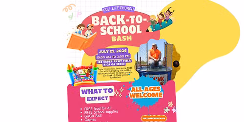 Back to School Bash