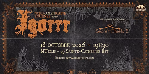 Igorrr  + Secret Chiefs 3 | Montr\u00e9al