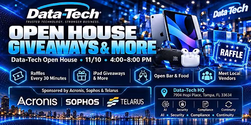 Data-Tech Open House 2026: AI, Cybersecurity & Business Resilience
