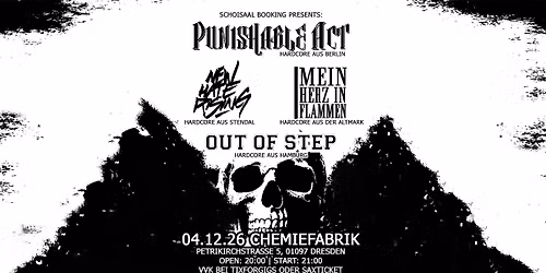 Punishable Act,New Hate Rising,Out Of Step,Mein Herz in Flammen