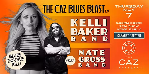 Kelli Baker Band w\/ Nate Gross Band at The Caz - Buffalo NY