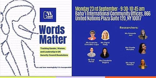 Words Matter: Language, Representation and the Future of Global Governance