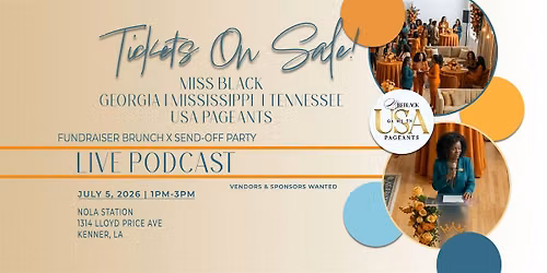 CrownCode Podcast Presents " Spill The Tea" Live Podcast & Send Off Party