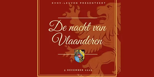 KVHV-Leuven: De Nacht van Vlaanderen