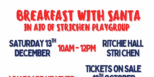 Strichen Playgroup Breakfast with Santa