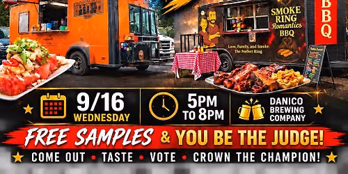 ROLL'N WARS FOOD TRUCK FINALE SHOWDOWN @DANICO BREWING