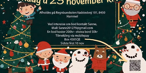 Julemarked p\u00e5 Regnbueskolen