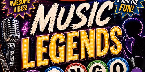 Music Legends Music Bingo @ Burntwood Tavern Orlando