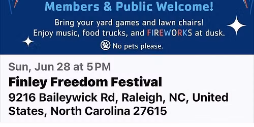 A.E Finley YMCA Freedom Festival