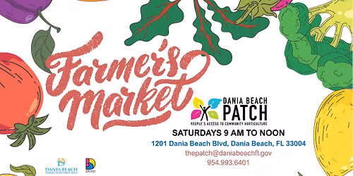 Weekly Farmer's Market at the PATCH