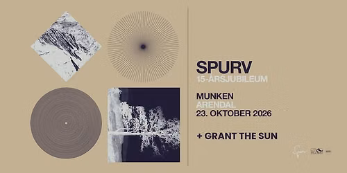 ARK presenterer: Spurv + Grant The Sun [post-rock\/metal]