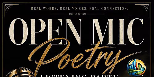 Open Mic Poetry - Speakeasy Vibes