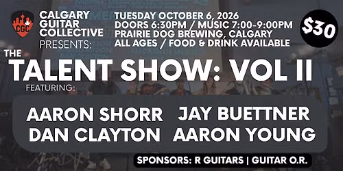 Calgary Guitar Collective: Talent Show Vol. II