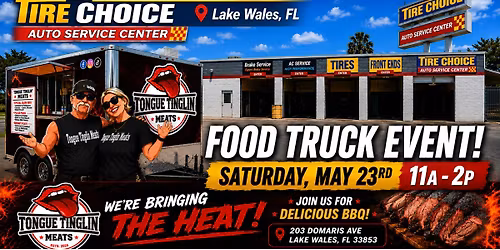 TIRES, BRAKES & BRISKET! @ Tire Choice Auto Service Center