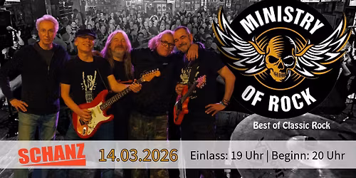 14.03.2026 - Ministry of Rock \ud83d\udd25 - im Schanz M\u00fchlheim