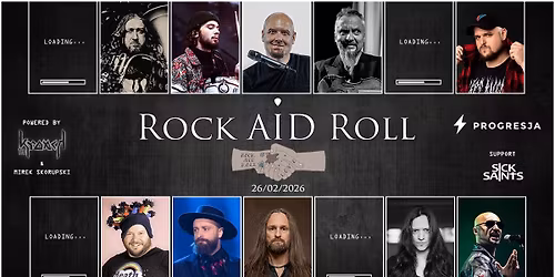Rock Aid Roll 2026\/26.02.2026\/Warszawa\/Progresja