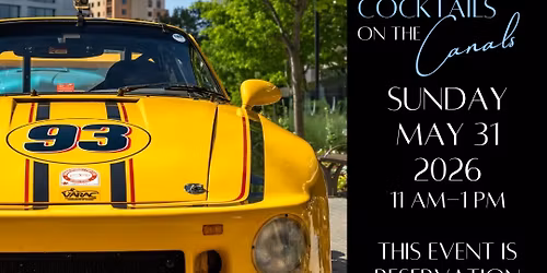 Cars&Cocktails on the Canals 93!